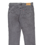 LEVI'S 511 BIG E Jeans Mens Grey Slim Straight W34 L30