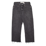 LEVI'S 505 Jeans Mens Black Regular Straight W30 L27