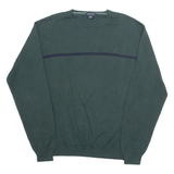 NAUTICA Mens Jumper Green Tight Knit M