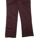 NIKE Womens Sweatpants Maroon Flared M W30 L31