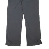 NIKE Womens Track Pants Grey Straight M W32 L32