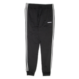 ADIDAS Mens Joggers Black Tapered S W28 L30