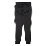 ADIDAS Mens Joggers Black Tapered S W28 L30