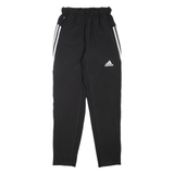 ADIDAS Mens Track Pants Black Tapered S W26 L33