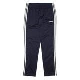 ADIDAS Womens Track Pants Blue Tapered M W28 L30