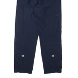CHAMPION Mens Track Pants Blue Straight M W28 L30