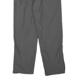 REEBOK Womens Track Pants Grey Straight UK 14 W28 L30