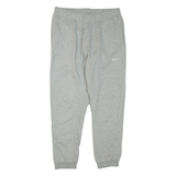 NIKE Mens Joggers Grey Tapered L W30 L29