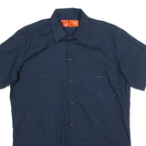 DICKIES Mens Worker Shirt Blue S