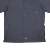 DICKIES Mens Worker Shirt Blue XL