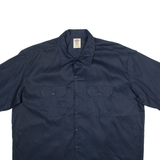 DICKIES Flex Mens Worker Shirt Blue 2XL