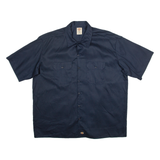 DICKIES Flex Mens Worker Shirt Blue 2XL