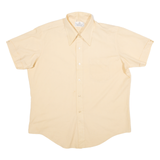 STYLE CLUB Mens Plain Shirt Beige L