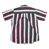 TRADER BAY Mens Shirt White Striped M