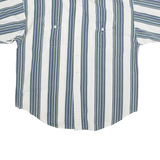 PANHANDLE SLIM Mens Shirt Blue Striped L