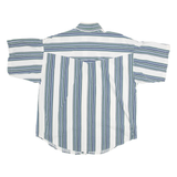 PANHANDLE SLIM Mens Shirt Blue Striped L