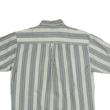BUGLE BOY COMPANY Mens Shirt Green Striped M