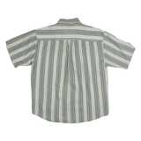 BUGLE BOY COMPANY Mens Shirt Green Striped M