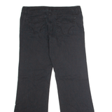 DICKIES Workwear Womens Trousers Black Regular Flared W34 L32