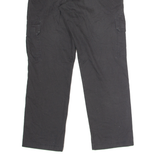 DICKIES Flex Workwear Cargo Mens Trousers Black Slim Tapered W32 L30