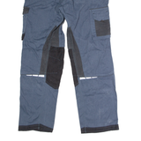 DICKIES Workwear Mens Twill Trousers Blue Regular Straight W38 L32