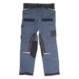 DICKIES Workwear Mens Twill Trousers Blue Regular Straight W38 L32