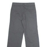 DICKIES Workwear Womens Trousers Grey Regular Straight W28 L27