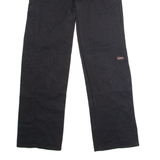 DICKIES Workwear Womens Trousers Black Regular Straight W29 L30