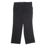 DICKIES Workwear Womens Trousers Black Regular Skinny W32 L27
