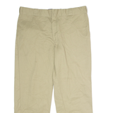 DICKIES 874 Workwear Mens Twill Trousers Beige Classic Straight W38 L28