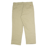 DICKIES 874 Workwear Mens Twill Trousers Beige Classic Straight W38 L28