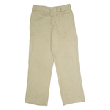 DICKIES 874 Workwear Mens Twill Trousers Beige Classic Straight W32 L30