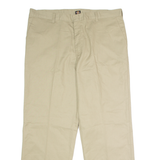 DICKIES Workwear Mens Trousers Beige Regular Straight W38 L30