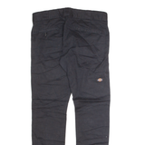 DICKIES Workwear Mens Trousers Black Regular Skinny W32 L27
