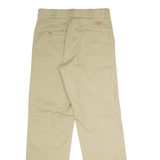 DICKIES 874 Workwear Mens Twill Trousers Beige Classic Straight W30 L32