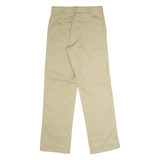 DICKIES 874 Workwear Mens Twill Trousers Beige Classic Straight W30 L32
