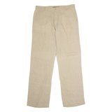 DOCKLAND Mens Trousers Beige Regular Straight W36 L32