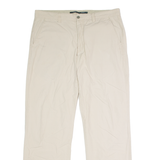 DOCKERS Chino Mens Trousers Beige Regular Straight W36 L34