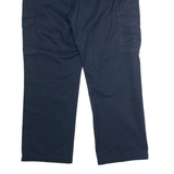 DICKIES Flex Workwear Cargo Mens Trousers Blue Regular Straight W38 L30