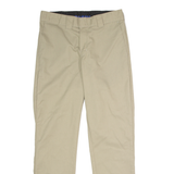 DICKIES Flex Workwear Mens Trousers Beige Slim Tapered W32 L32