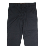 DICKIES 874 Flex Workwear Mens Twill Trousers Black Classic Straight W42 L32
