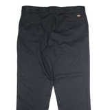 DICKIES 874 Flex Workwear Mens Twill Trousers Black Classic Straight W42 L32