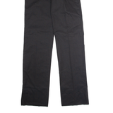 DICKIES Workwear Mens Trousers Black Regular Straight W30 L39