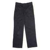DICKIES 874 Workwear Mens Twill Trousers Black Classic Straight W30 L30