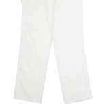 DICKIES Workwear Carpenter Womens Twill Trousers White Regular Straight W30 L32