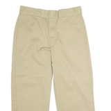 DICKIES Workwear Mens Twill Trousers Beige Regular Straight W32 L25