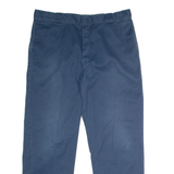 DICKIES 874 Workwear Mens Twill Trousers Blue Classic Straight W40 L32