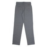 DICKIES Flex Workwear Womens Trousers Grey Slim Tapered W28 L30