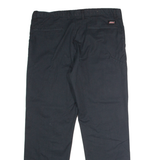 DICKIES Workwear Mens Trousers Black Regular Straight W36 L30