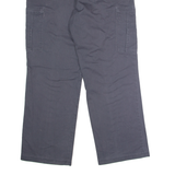 DICKIES Workwear Cargo Mens Twill Trousers Blue Regular Straight W36 L32